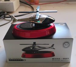 Solar-Powered Rotating Helicopter | Car Air Freshener