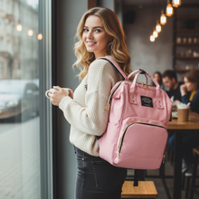 Multipurpose Large Capacity Mom's Backpack Diaper Bag (1 Pc)