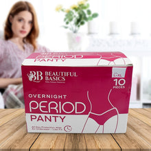 Women’s Emergency Travel Kit with Seamless Underwear Pantyliner  10 Pcs